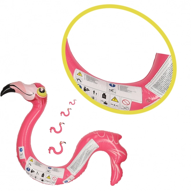 Pancione Gonfiabile Flamingo da Piscina 131cm