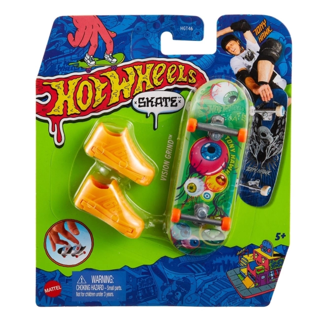 Fingerboard con scarpe di Hot Wheels