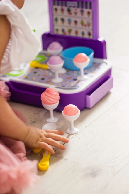 Cucina con gelato a palline 3 in 1 per bambini 62 pezzi