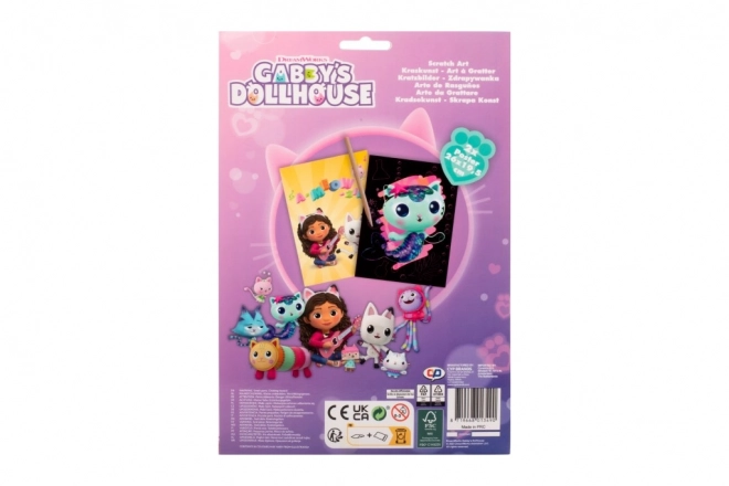 immagini da grattare Gabby's Dollhouse