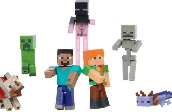 Set di figure Minecraft Creatori