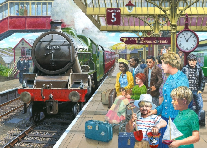 Puzzle puzzle express verso Blackpool 1000 pezzi