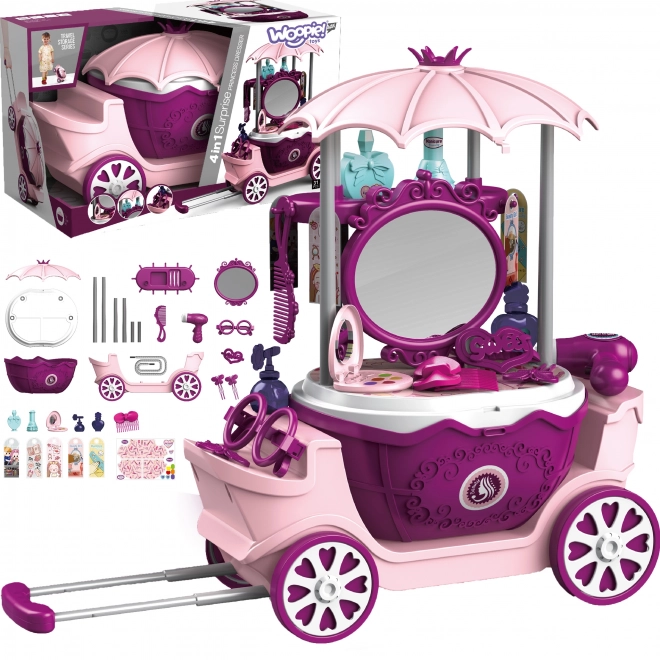 Toeletta Carrello Salone di Bellezza 4 in 1 Woopie