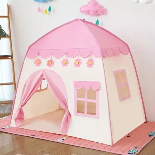 Tenda per bambini con serie luminosa