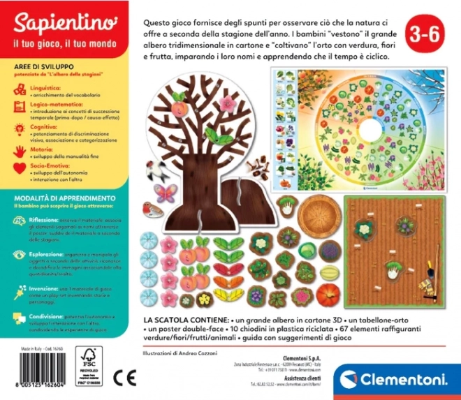Clementoni Young Learner: Albero delle Quattro Stagioni (Play For Future)