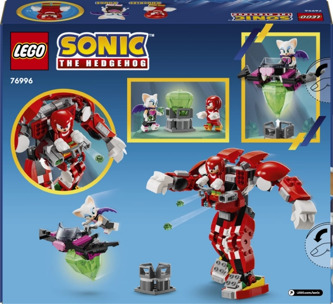 Knuckles e il suo guardiano robotico LEGO Sonic the Hedgehog