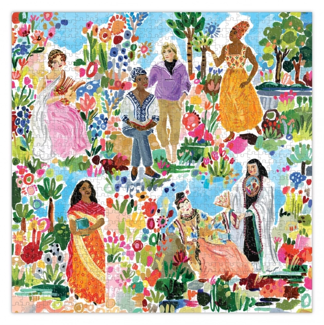 Puzzle Giardino delle Poetesse EEBOO 1000 Pezzi