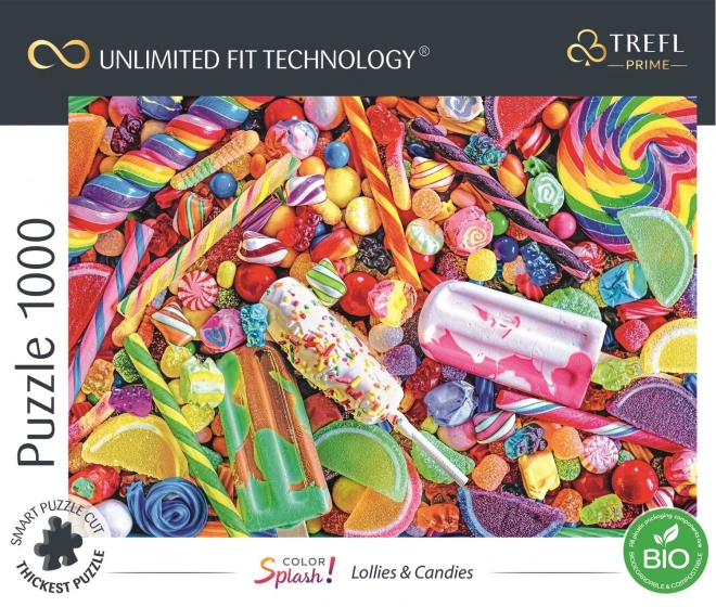 Puzzle TREFL Color Splash: Lecca lecca e dolci 1000 pezzi