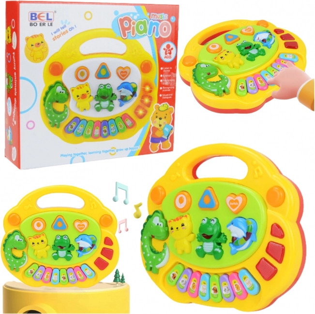 Giocattoli Pianoforte Interattivi per Bambini con Suoni di Animali
