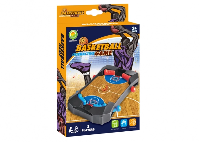 Gioco di abilità mini basket rosso