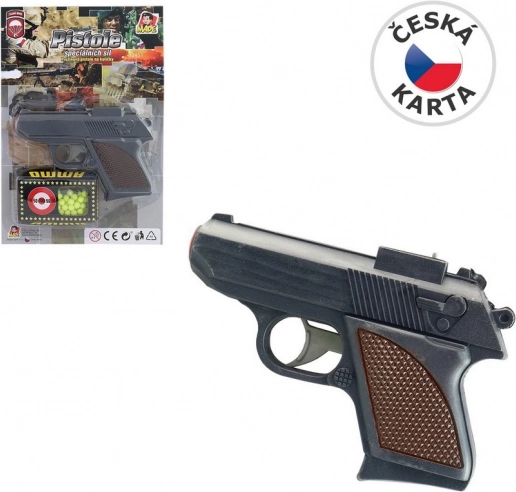Pistola a pallini 12 cm per bambini