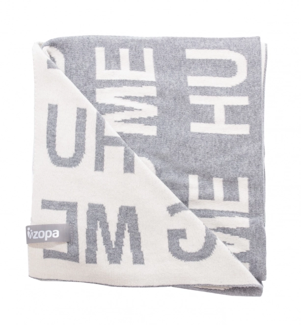 Coperta per bambini Hug Me grigia