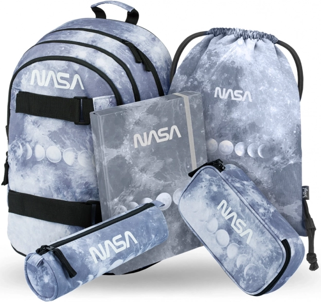 Set scolastico BAAGL Skate NASA grigio
