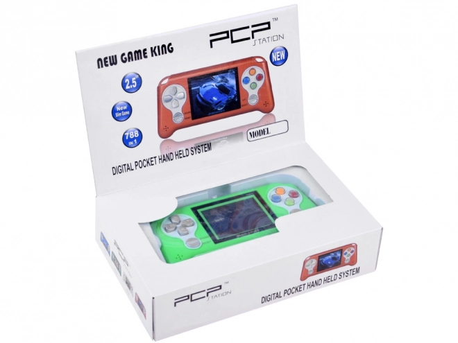 console portatile con 70 giochi – verde