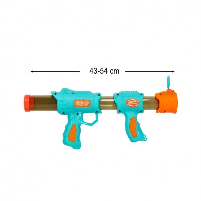 Pistola e Carabina 2 in 1 Azzurra