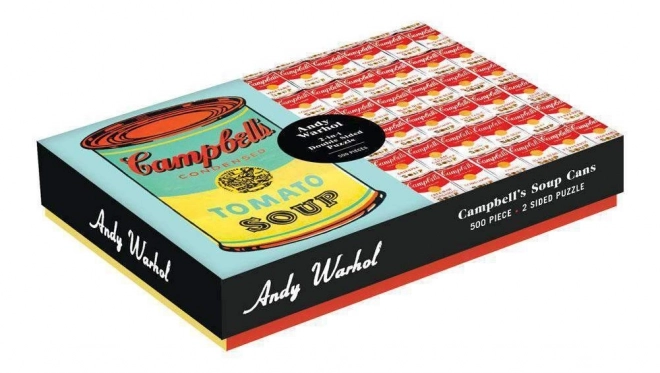 Puzzle Doppio Lato Andy Warhol Campbell's Soup Cans