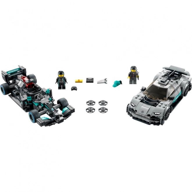 Lego Velocità Campioni Mercedes-AMG F1 W12 E Performance e Mercedes-AMG ONE