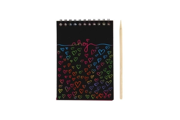 Blocco Note Scratch Arcobaleno - 10 Fogli