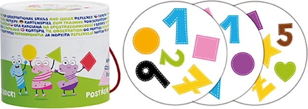 Gioco di Riflessione Numeri, Colori e Forme