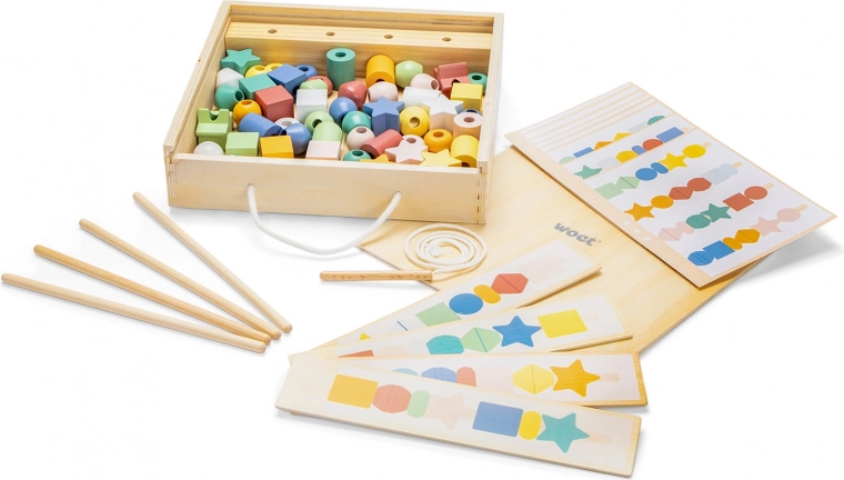 Pratica scatola in legno da fonti sostenibili