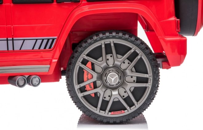 Auto per bambini a batteria Mercedes G63 rosso