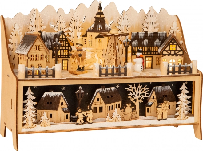 Lampada decorativa natalizia sogno invernale