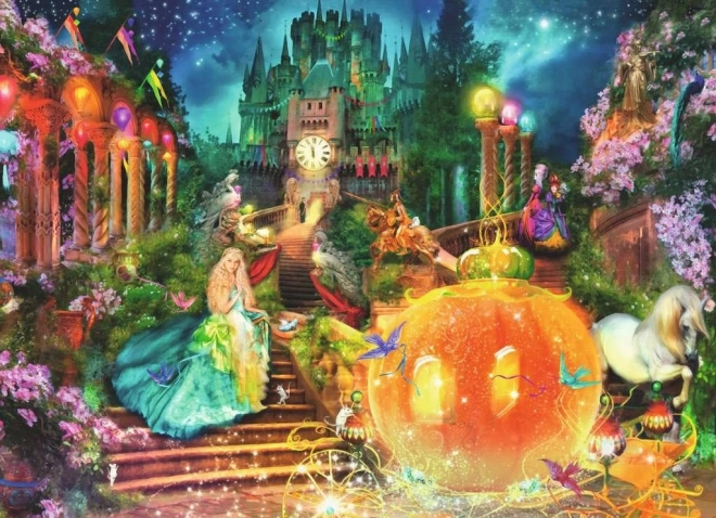 Puzzle luminescenti Cenerentola XXL 100 pezzi