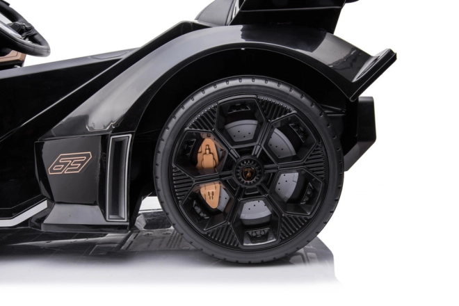 Auto elettrico per bambini Lamborghini GT nero