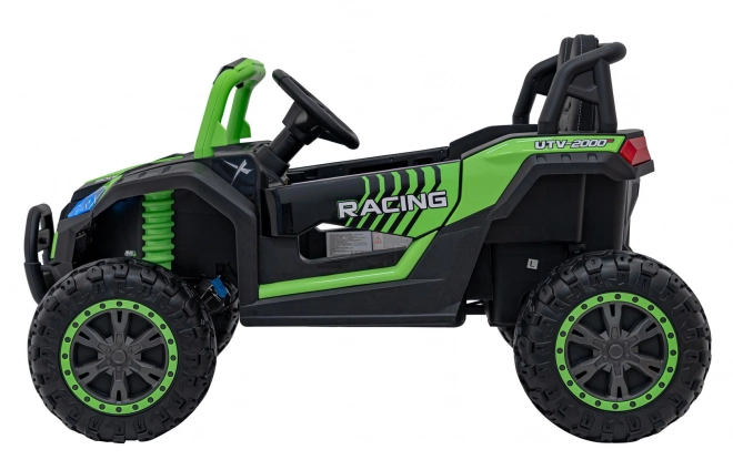 Auto elettrico per bambini Buggy UTV 2000M Racing Verde