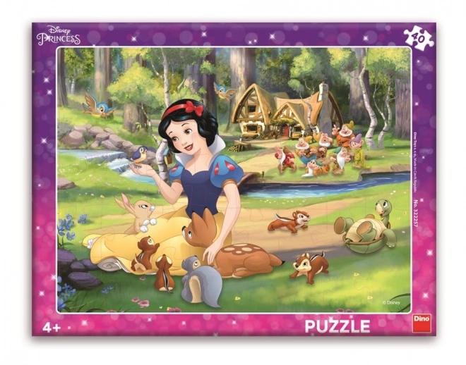 Puzzle DINO Biancaneve e Animali 40 pezzi