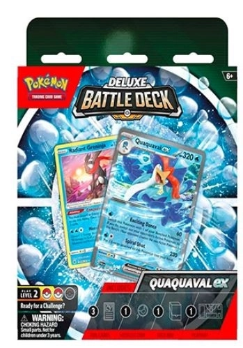 Carte Deluxe Battle Deck Quaquaval EX