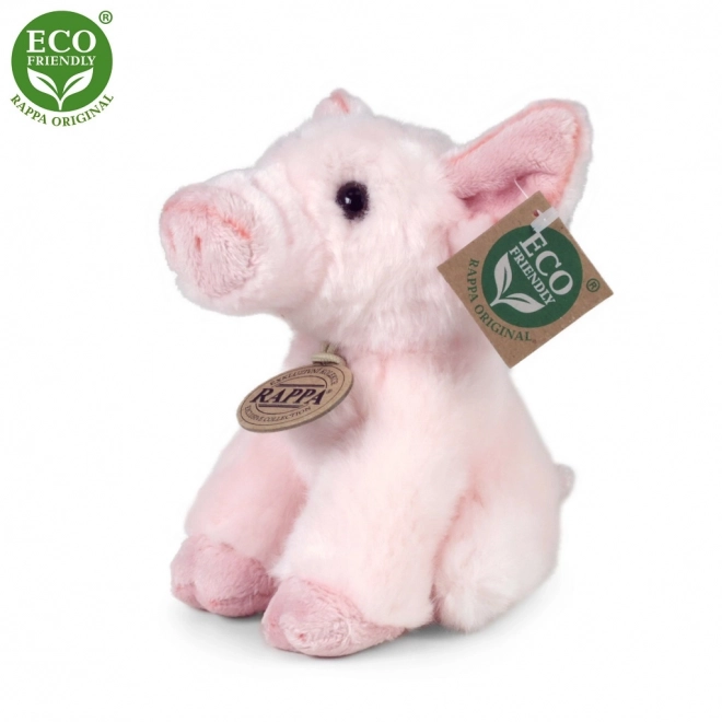 Maialino di peluche 16 cm ecologico