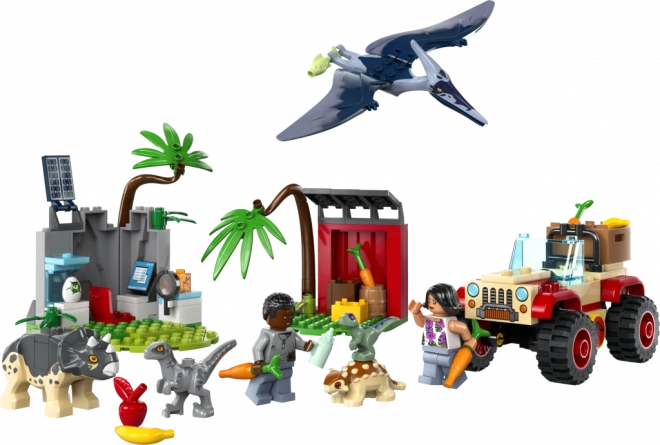 Centro di soccorso per piccoli dinosauri LEGO Jurassic World