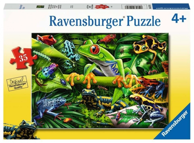 Puzzle anfibi incredibili Ravensburger 35 pezzi