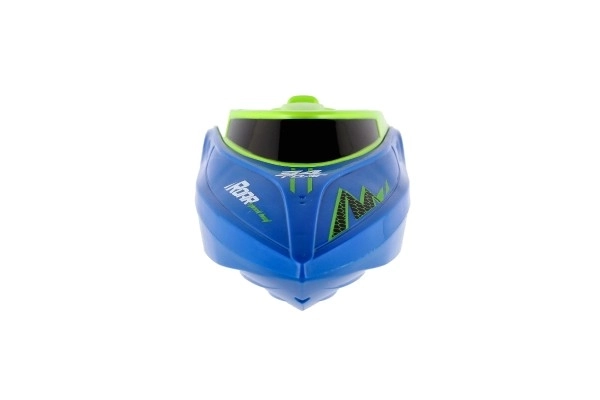 Motoscafo RC in plastica 22cm blu con batteria