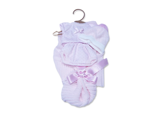 Elegante set a 3 pezzi per bambola