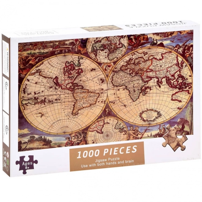 Puzzle Antica Mappa del Mondo