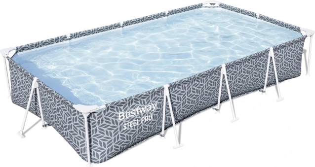 Piscina rettangolare con struttura Bestway Steel Pro 366 x 201 x 66 cm