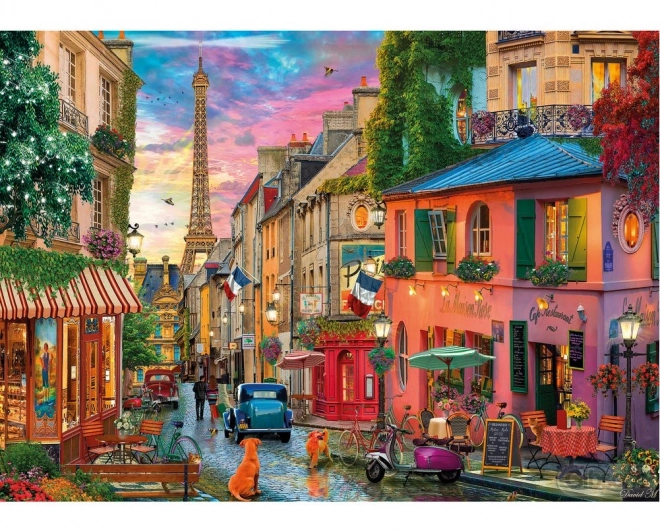 Puzzle tramonto su Parigi 1000 pezzi