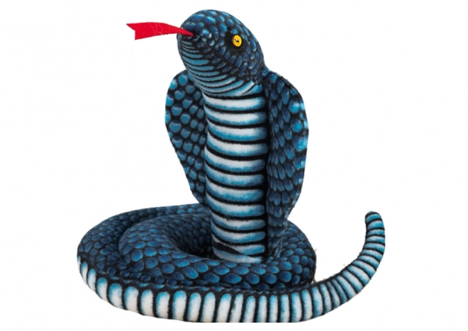 Peluche Serpente Cobra Reale Blu 100 cm