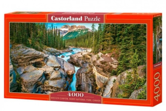 Puzzle Canyon di Mistaya, Parco Nazionale Banff