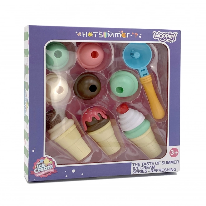 Set gelateria 15 pezzi Woopie