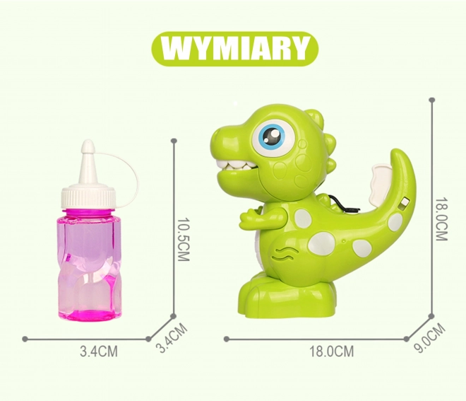 Macchina per Bolle di Sapone a Forma di Dinosauro