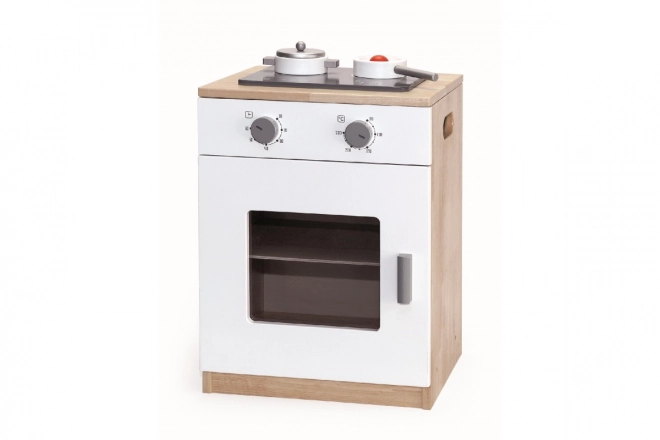 Cucina in legno con accessori