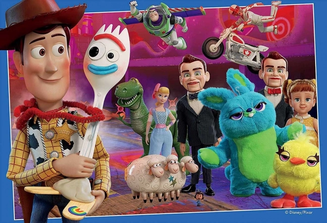 Puzzle Toy Story 4: Woody e Forky 35 Pezzi