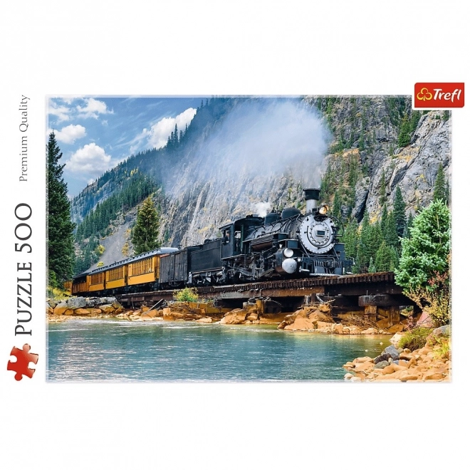 Puzzle Treno di Montagna 500 Pezzi