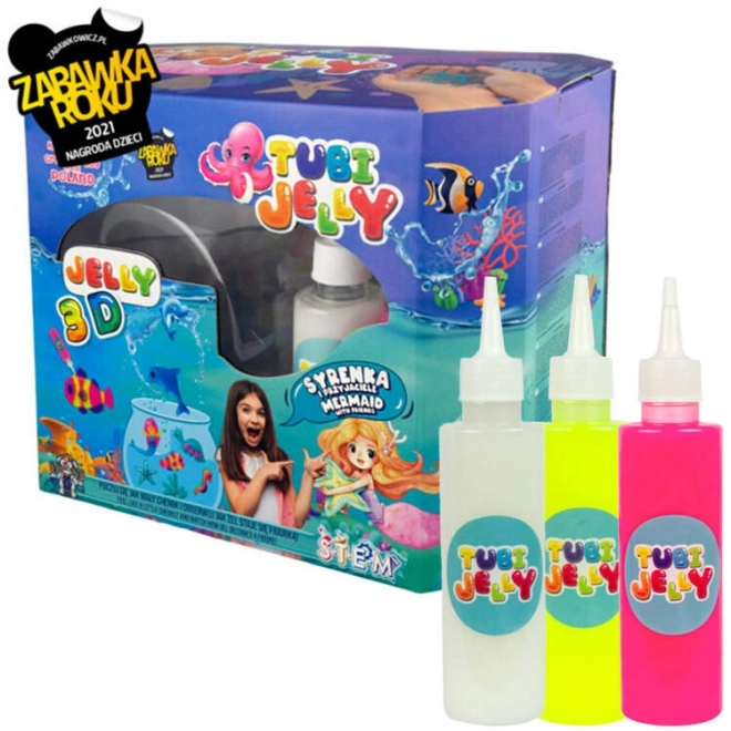 Set Tubi Jelly 8 colori grande acquario Sirena