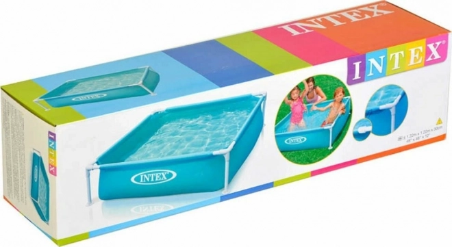 Mini piscina con struttura per bambini