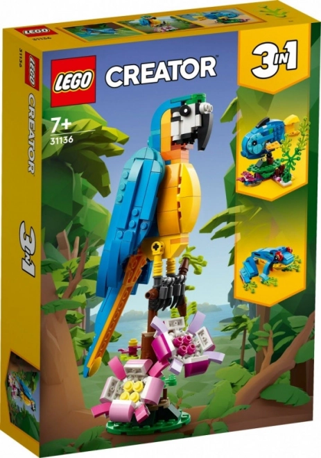 Pappagallo Esotico LEGO Creator 3 in 1