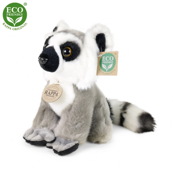 Lemure di peluche ECO-FRIENDLY seduto 18 cm